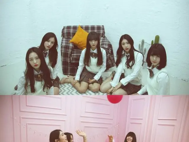 韓国の5人組新人ガールズグループ「少女注意報（Girls Alert）」がデビューする。（提供:OSEN）