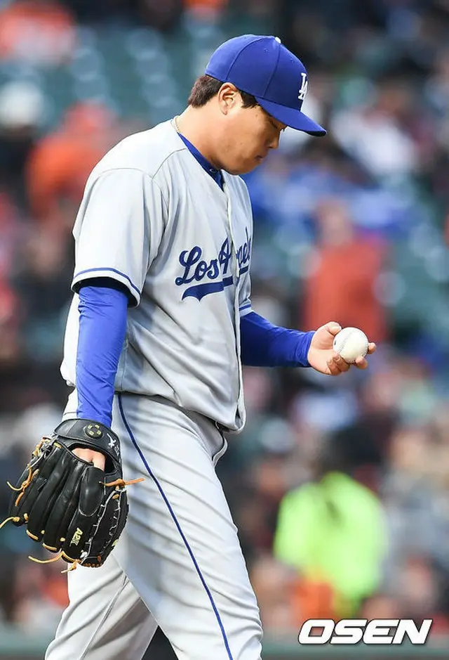 ＜MLB＞不運のリュ・ヒョンジン、ハンファ時代以降8年ぶりの4連敗…（提供:OSEN）
