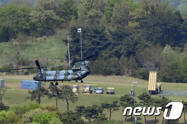 米軍司令官、THAAD配備は「数日以内に完了」