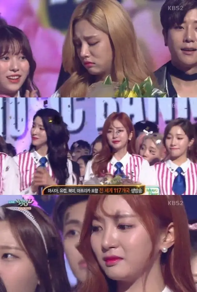 人気アイドルグループ「LABOUM」が、デビュー後初めて音楽放送で1位になった。（提供:OSEN）