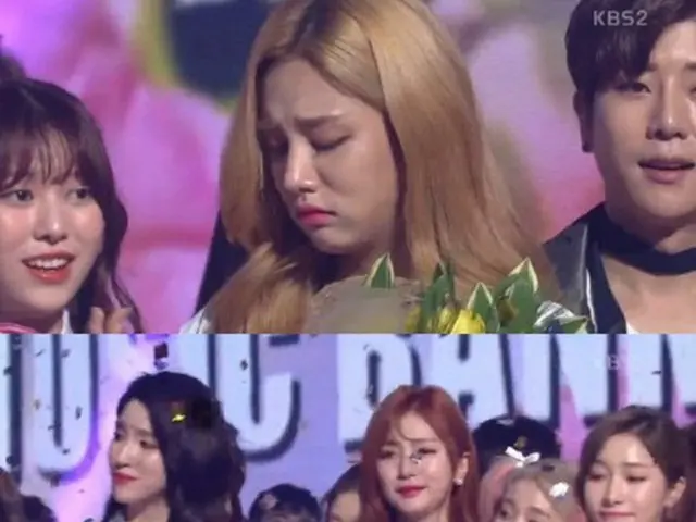 人気アイドルグループ「LABOUM」が、デビュー後初めて音楽放送で1位になった。（提供:OSEN）