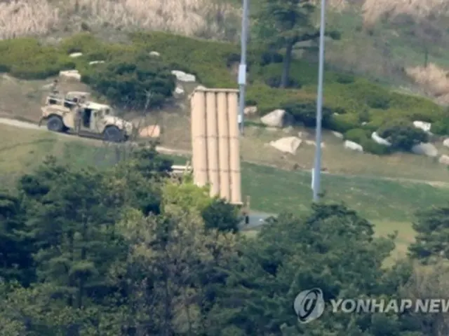 韓国に配備されたＴＨＡＡＤ＝（聯合ニュース）