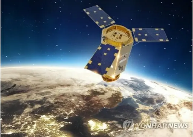 多目的実用衛星７号のイメージ図（ＫＡＩ提供）＝（聯合ニュース）