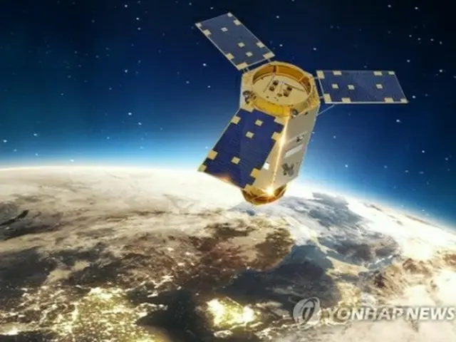 多目的実用衛星７号のイメージ図（ＫＡＩ提供）＝（聯合ニュース）