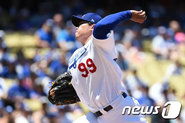 ＜MLB＞リュ・ヒョンジン、臀部の打撲で故障者リスト入り