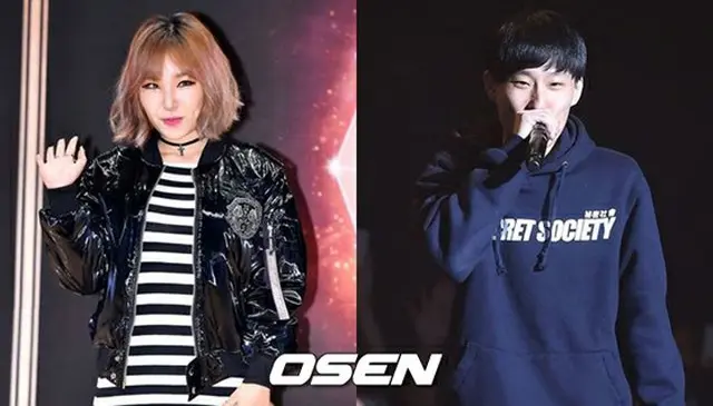 韓国女性ラッパーKittiBが、男性ラッパーのBlack Nutを告訴する。（提供:OSEN）