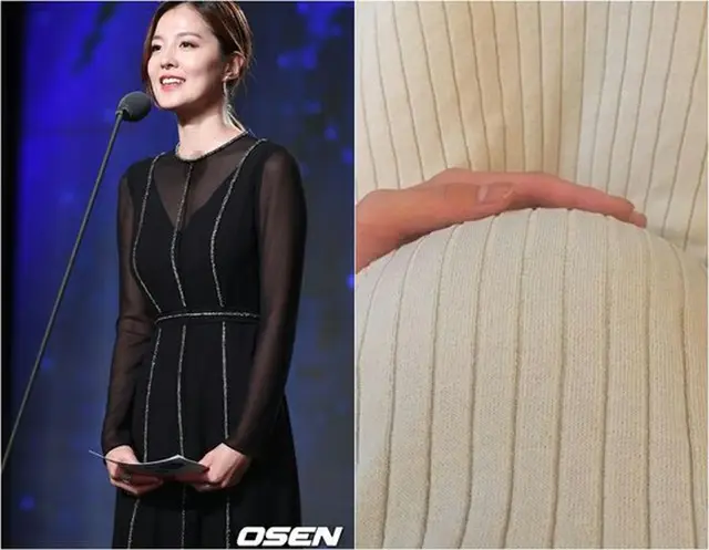 女優キム・ソンウン、第2子誕生が間近 「いつ出てきてくれるの？」