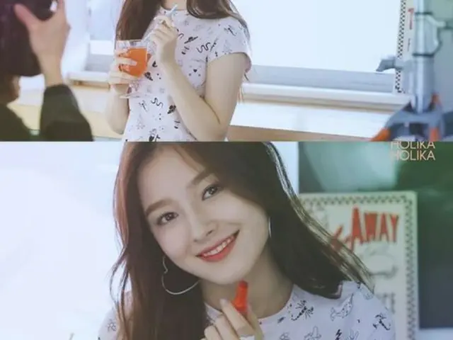 「MOMOLAND」ナンシー、化粧品モデルに抜てき（提供:OSEN）