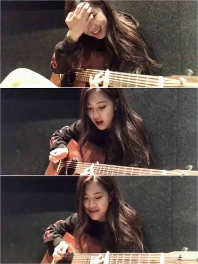 「BLACKPINK」のロゼ（ROSE）が、愛らしい魅力いっぱいの「REALLY REALLY」カバーを公開した。(提供:OSEN）