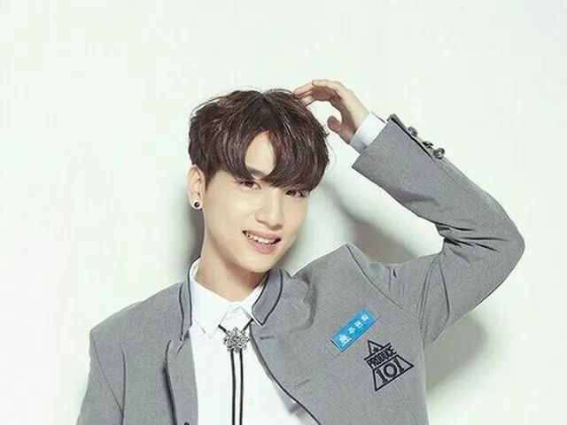 韓国・Mnet「プロデュース101（PRODUCE 101） シーズン2」（男性版）出身チュ・ウォンタク（21）がファンに感謝のメッセージを送った。（提供:OSEN）