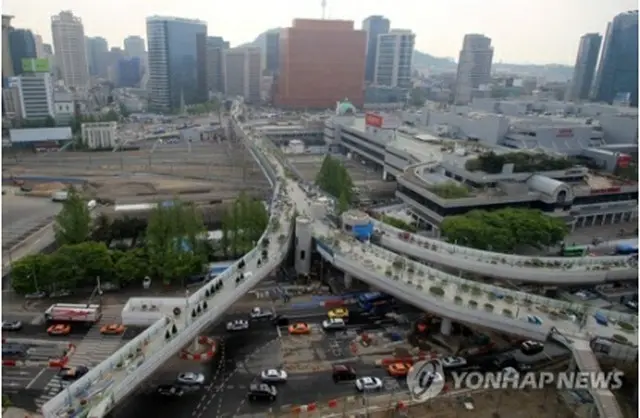 ２０日に開通する「ソウル路７０１７」（ソウル市提供）＝（聯合ニュース）