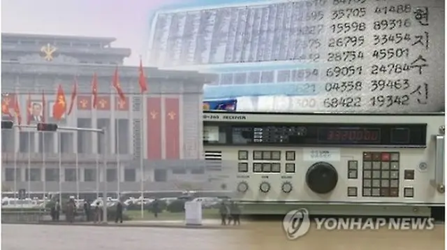 北朝鮮が暗号放送を繰り返している（イメージ）＝（聯合ニュースＴＶ）
