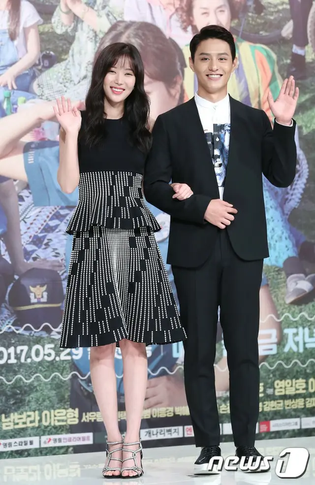 ドラマ「ムクゲ」の女優イム・スヒャン（27）が俳優ト・ジハン（25）との相性を説明した。
