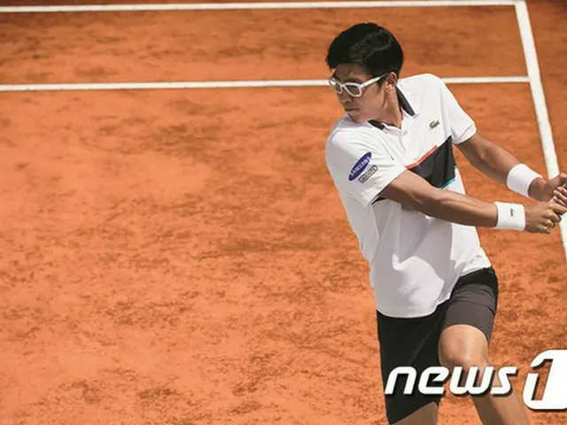 ＜男子テニス＞チョン・ヒョン、全仏オープンダブルス1回戦敗退（提供:news1）
