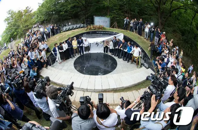 ソウル市の慰安婦被害者追悼公園「記憶の場」で歴史を学ぶプログラムを運営＝韓国（提供:news1）