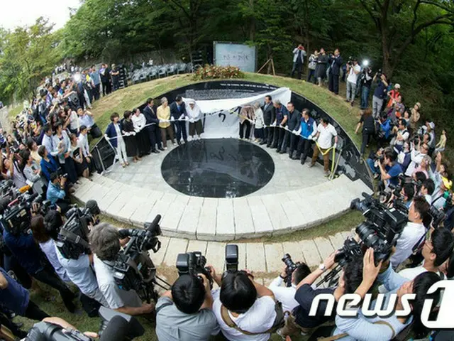 ソウル市の慰安婦被害者追悼公園「記憶の場」で歴史を学ぶプログラムを運営＝韓国（提供:news1）