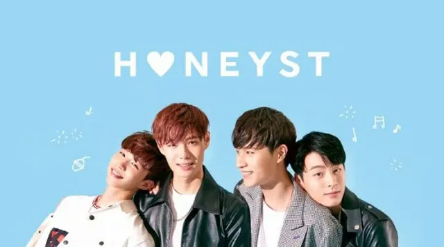 FNCエンターテインメントの新人バンド「HONEYST」が、事務所先輩「CNBLUE」のコンサートのオープニングを飾る。（提供:OSEN）
