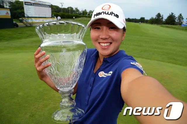 ＜女子ゴルフ＞”シーズン初勝利”キム・インギョン 「応援が力に」