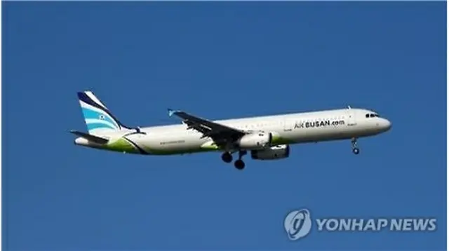 エアプサンの旅客機＝（聯合ニュース）