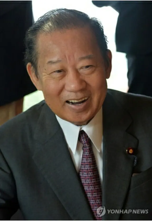 二階俊博幹事長＝（聯合ニュース）