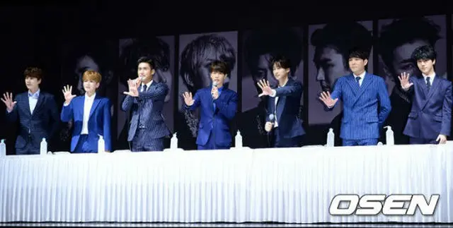 ファンを相手に懇談会を開催予定の「SUPER JUNIOR」。（提供:OSEN）