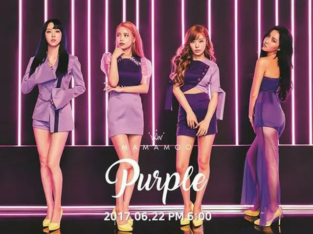 「MAMAMOO」、ニューアルバム名は「Purple」！“神秘的で華やかな魅力”（提供:OSEN）