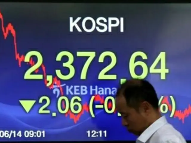 ＫＯＳＰＩの最高値更新が続いている＝（聯合ニュース）
