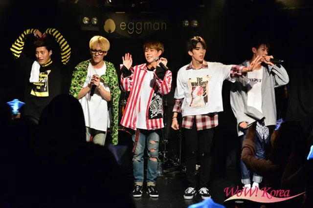 「IMFACT」左からジェオプ、ウンジェ、テホ、ジアン、イサン