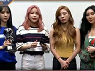 「MAMAMOO」、「M COUNTDOWN」で2週連続1位...ファンに感謝