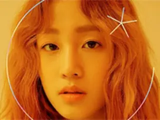 カムバック間近のパク・ボラム、「ORANGE MOON」ジャケット写真公開！