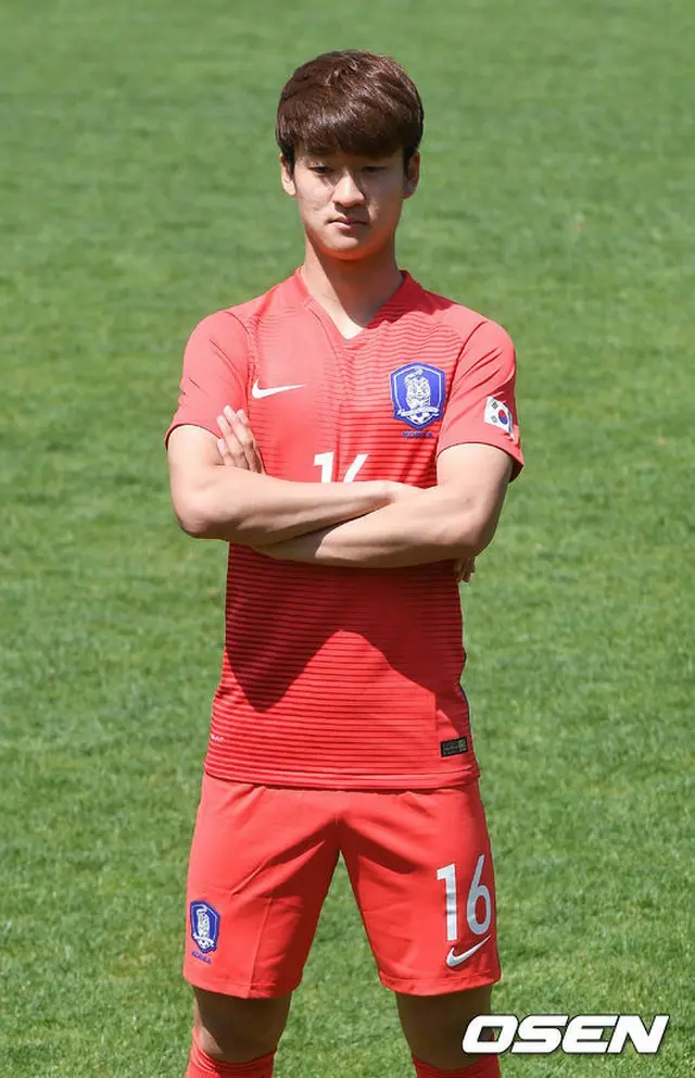 ＜サッカー＞韓国U-22代表チーム、負傷のイ・ユヒョンに変わりイ・サンホンを抜てき（提供:OSEN）