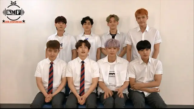 「EXO」から10年目を迎える「KMF」祝賀とSMエンターテイメントの後輩グループ「NCT 127」と「NCT DREAM」へ格別な愛情を込めた応援メッセージ映像が公開された。