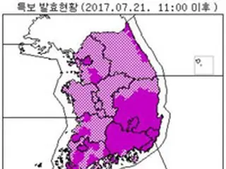 韓国でも厳しい暑さ続く… 全国各地に「猛暑特報」