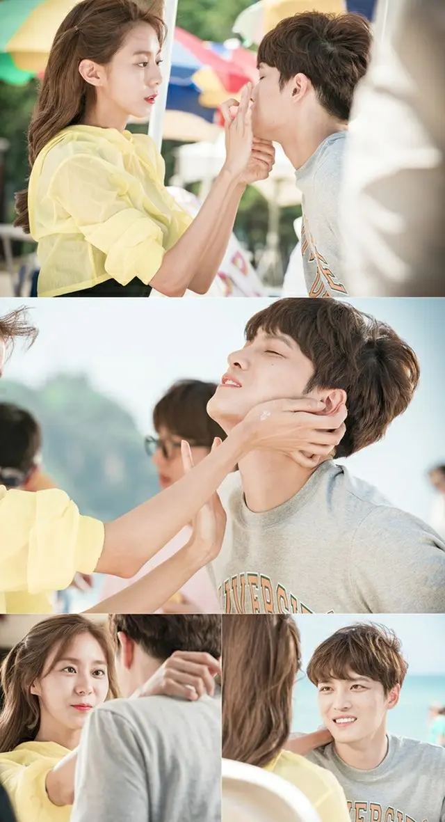 新ドラマ「マンホール－不思議な国のピル」、ジェジュン（JYJ）－ユイ（元AS）の”胸キュン”スキンシップ写真公開（提供:news1）