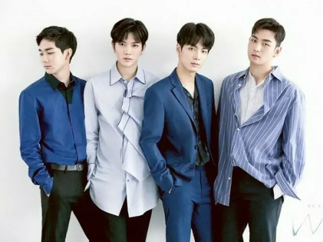 韓国ボーイズグループ「NU’EST」の4人のメンバーが組んだ新しいユニット「NU’EST W」が、夢をかなえた。（提供:OSEN）