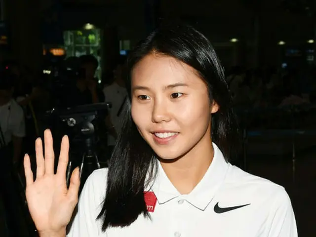 ＜水泳＞“韓国女子水泳の新たな希望”アン・セヒョン 「ジャカルタAGで全種目メダルを獲得したい」（提供:OSEN）