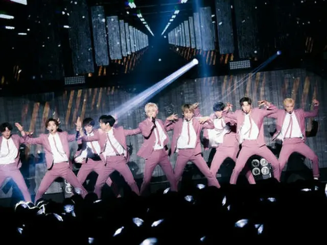 2日に大阪・Zepp Osaka Bayside、4日に東京・豊洲PITで、初の単独コンサート「SF9 1st Concert in Japan “Fanfare”」を開催した「SF9」。（提供:OSEN）