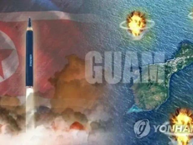 北朝鮮がミサイルによる米領グアムへの包囲射撃を警告するなど、挑発を強めている（イメージ）＝（聯合ニュース）