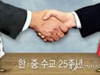 韓中貿易　国交正常化後の四半世紀で３３倍＝競争も激化