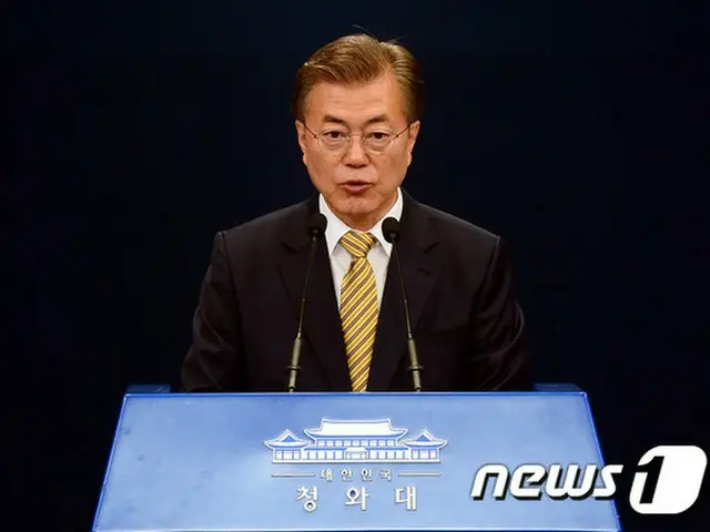 文大統領、就任100日会見で”北レッドライン”に言及 「ICBM完成、かつ核弾頭を搭載し武器化した時点」