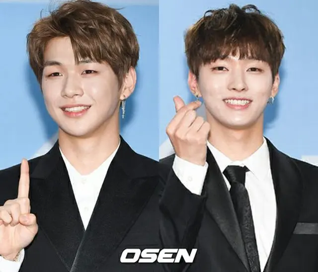 韓国ボーイズグループ「Wanna One」メンバーのカン・ダニエルとユン・ジソンが、MMOエンターテインメント傘下の独立レーベルを立ち上げる。（提供:OSEN）