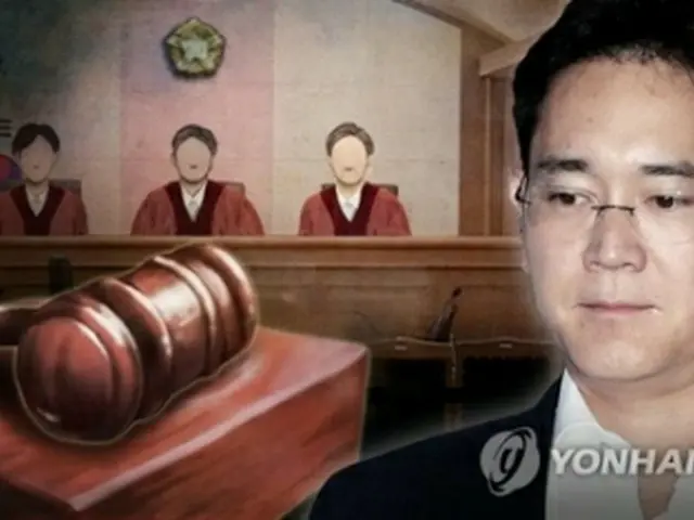 李在鎔被告＝（聯合ニュース）