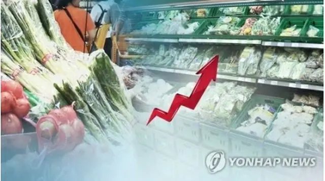 野菜価格の上昇で８月の消費者物価指数は５年４カ月ぶりの高水準となった（イメージ）＝（聯合ニュースＴＶ）