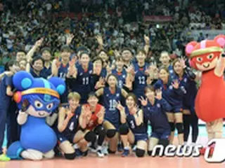 韓国バレーボール女子代表、5日に日本と対戦＝グラチャンバレー2017