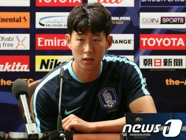 男子サッカー韓国代表のFW、ソン・フンミン（25、トッテナム・ホットスパー）が自身の得点よりウズベキスタン戦勝利を重要視した。