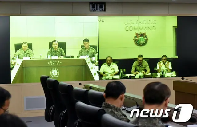 日米韓の軍当局がビデオ会議「北朝鮮、核・ミサイル放棄するよう最大の圧迫」（提供:news1）