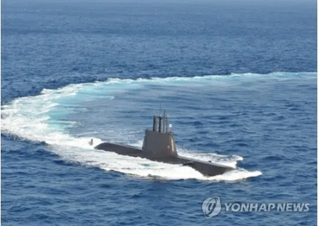 ２１４型潜水艦（韓国海軍提供）＝（聯合ニュース）