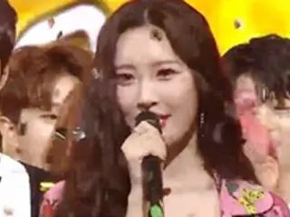 ソンミ（元Wonder Girls）、「人気歌謡」1位で4冠達成…「Gashina」活動終了