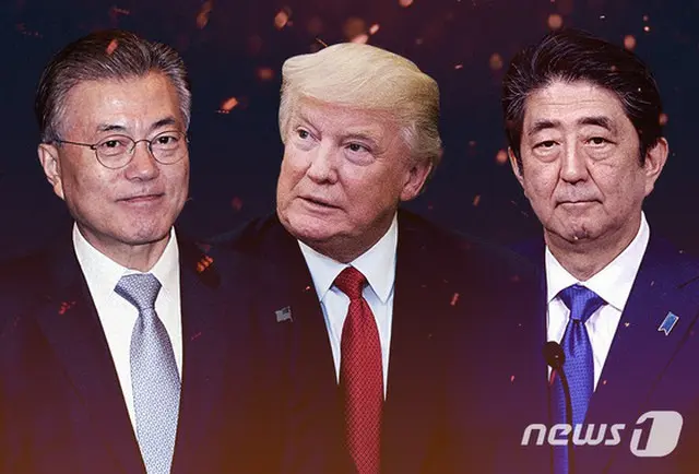 日米韓首脳会談、今月ニューヨーク開催で調整へ