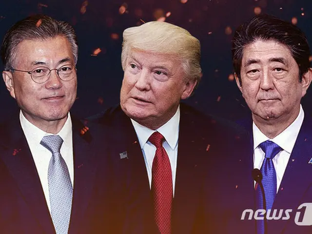 日米韓首脳会談、今月ニューヨーク開催で調整へ